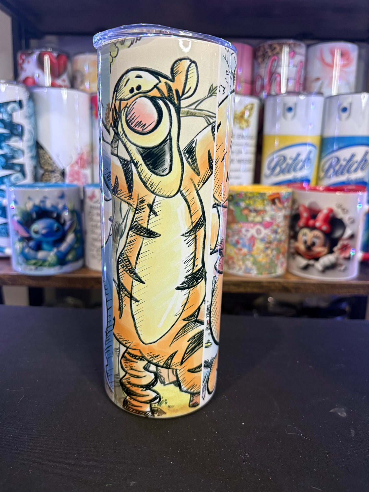 Winnie and friends 20 oz tumbler
