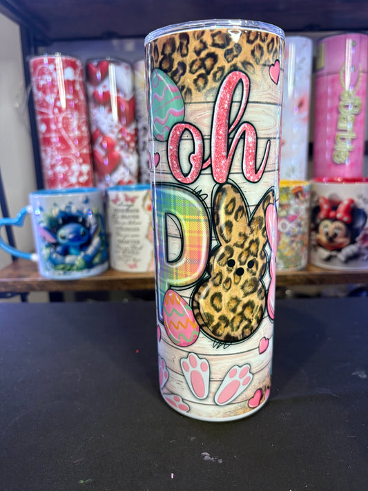 "OH for peeps sake" 20 oz tumbler