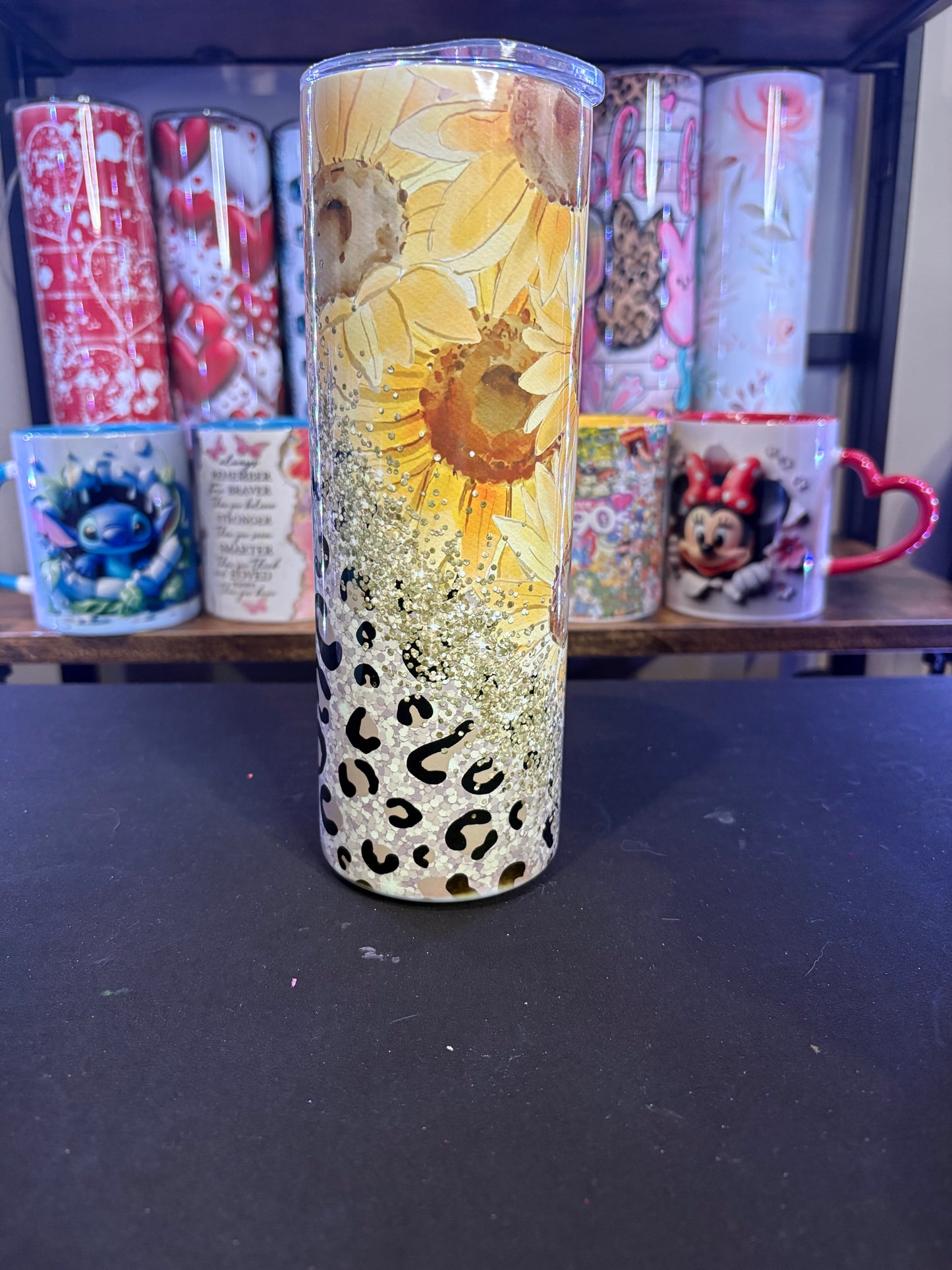 Sunflower Sass 20 oz tumbler