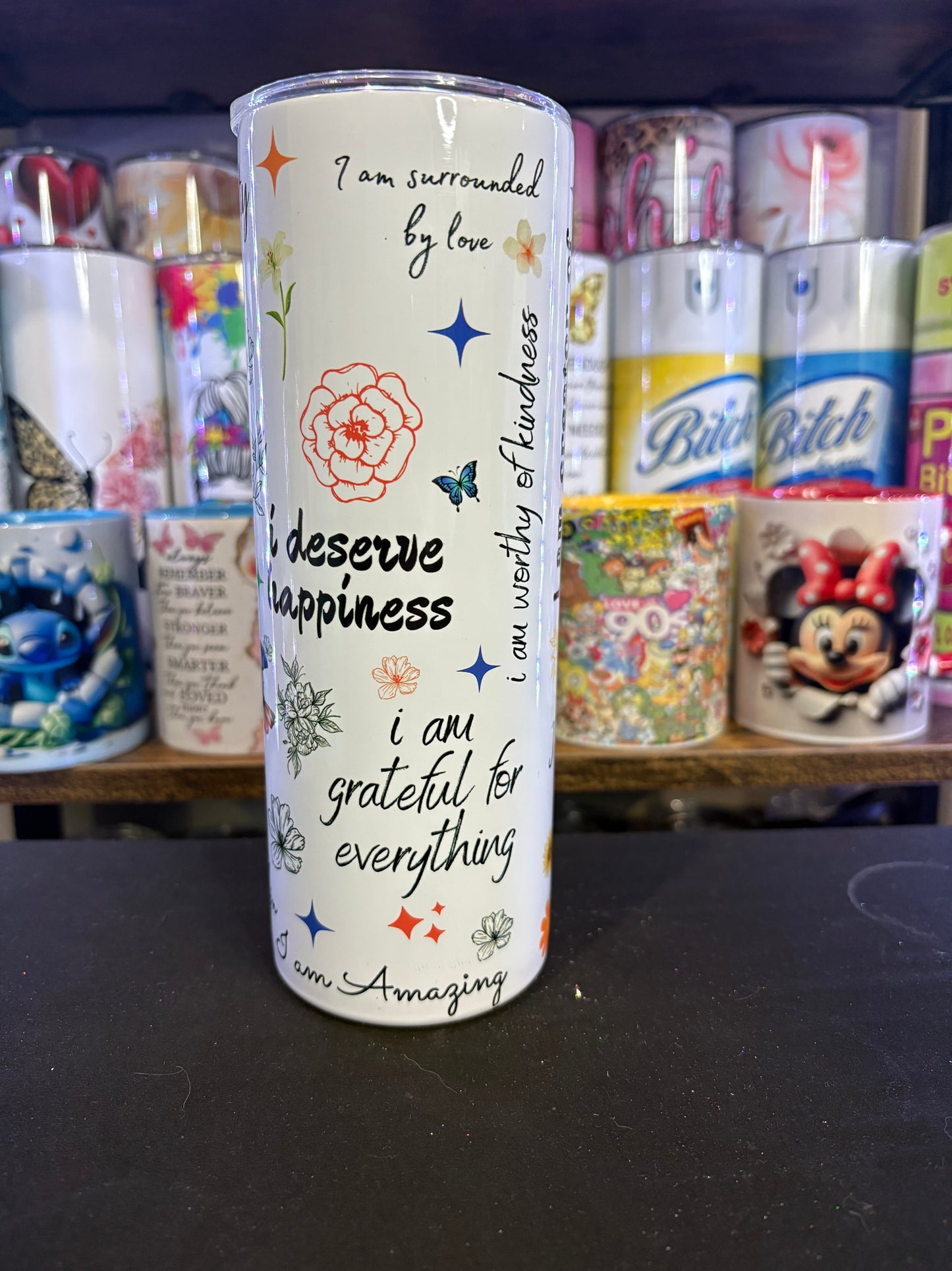 Positive girl 20 oz tumbler