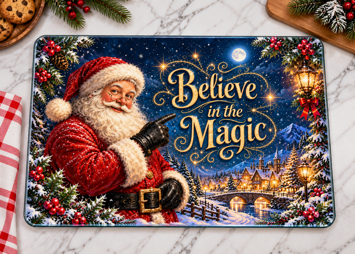 Believe In The Magic Cutting Board