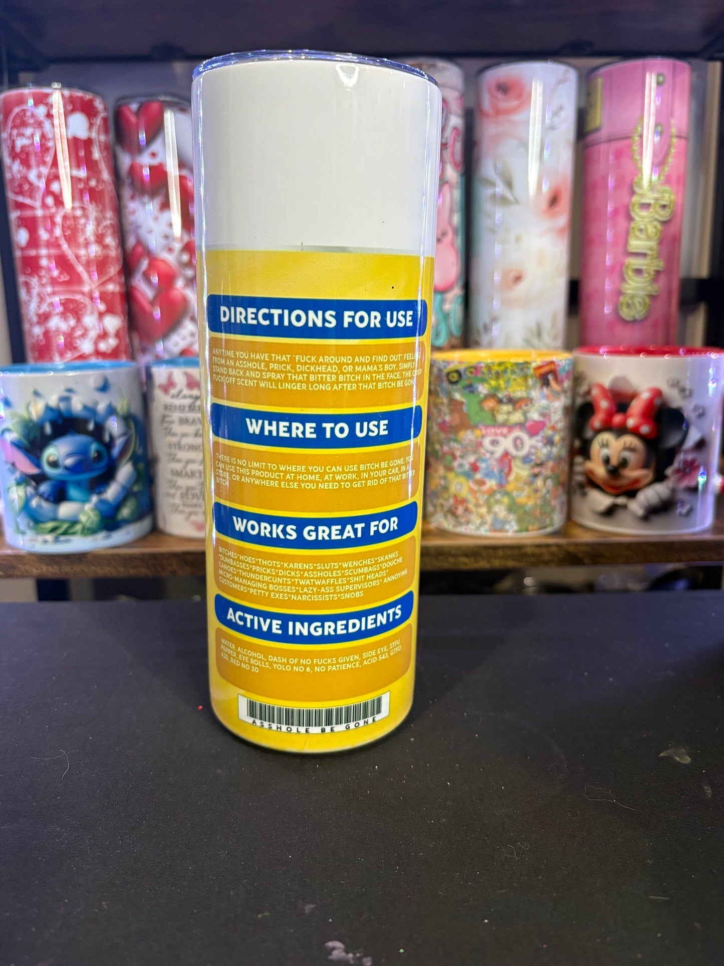"Bitch be gone" 20 oz tumbler