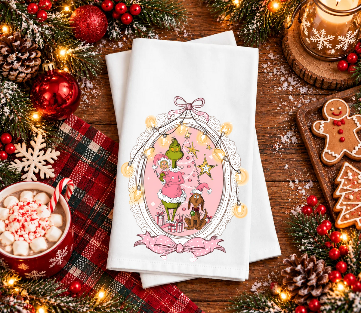 The Grinch Hand Towel