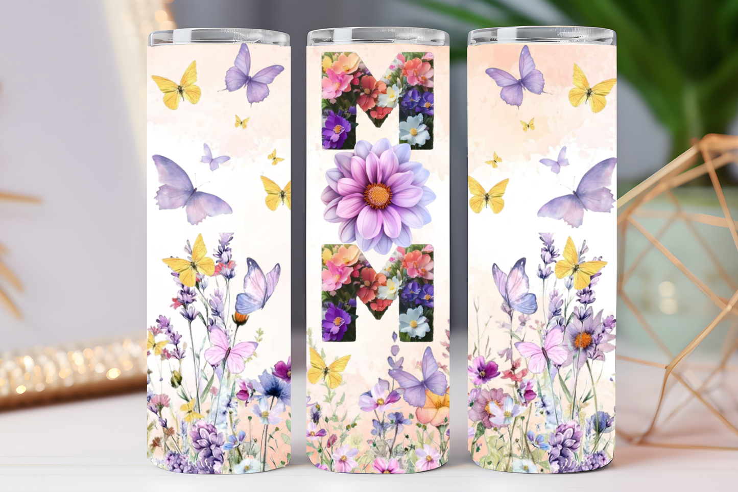 "Springtime Mom" 20 oz tumbler