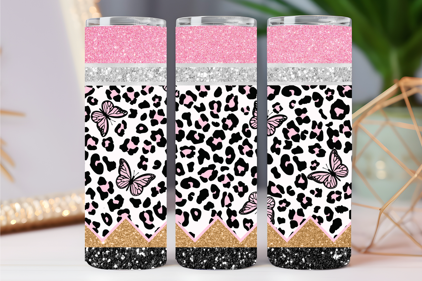 Cheetah teacher pencil 20 iz tumbler