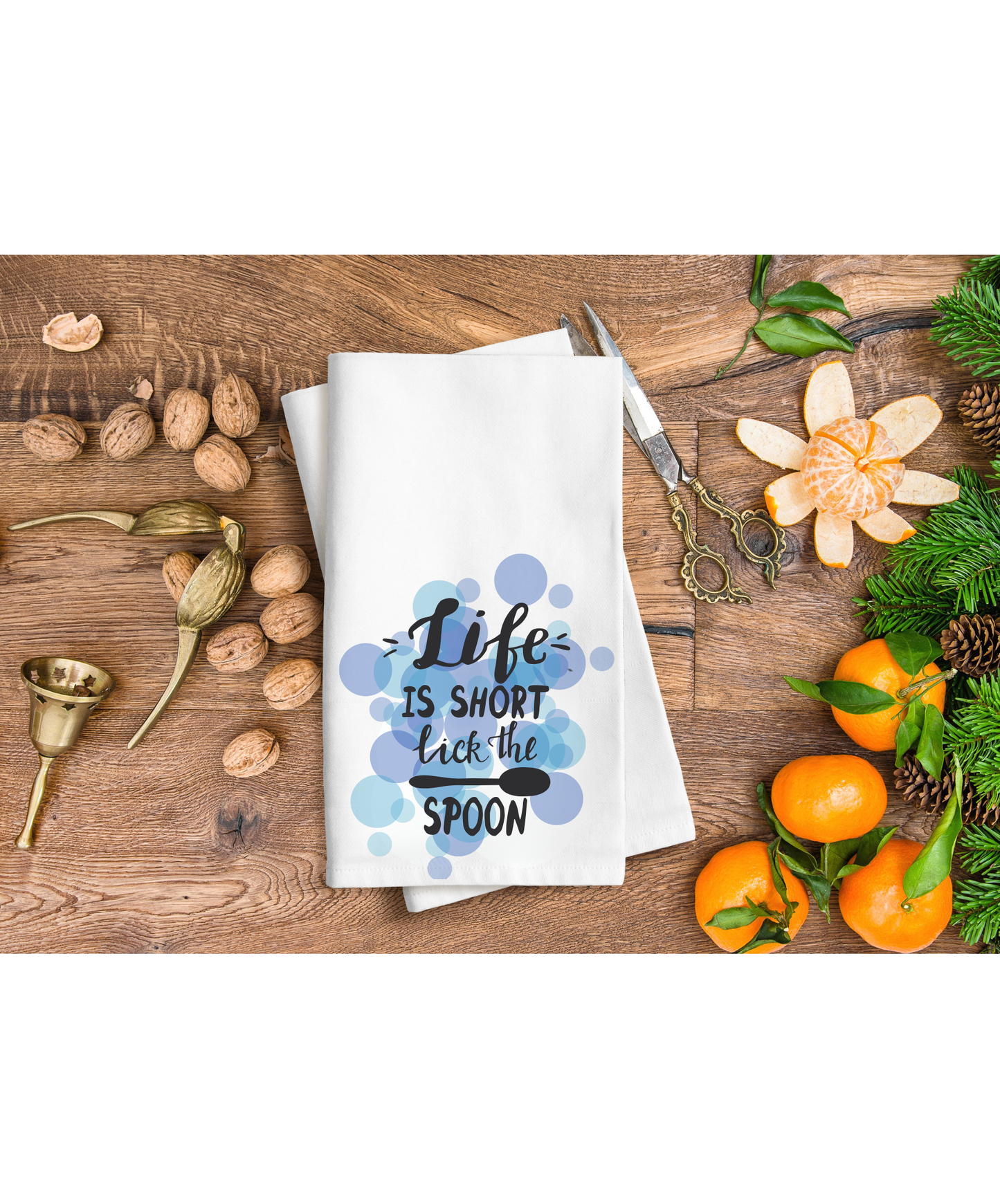 Lick the spoon hand towel