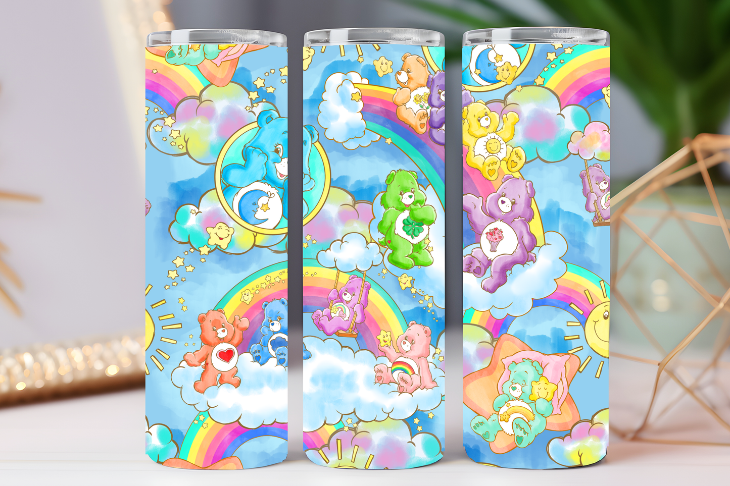 Care bears 20 oz tumbler