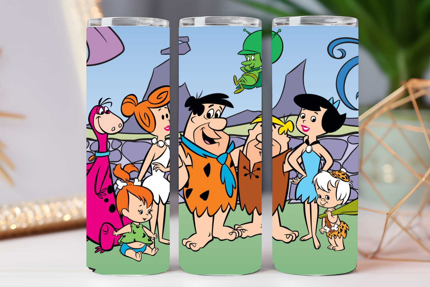 Flinstones 20 oz tumbler