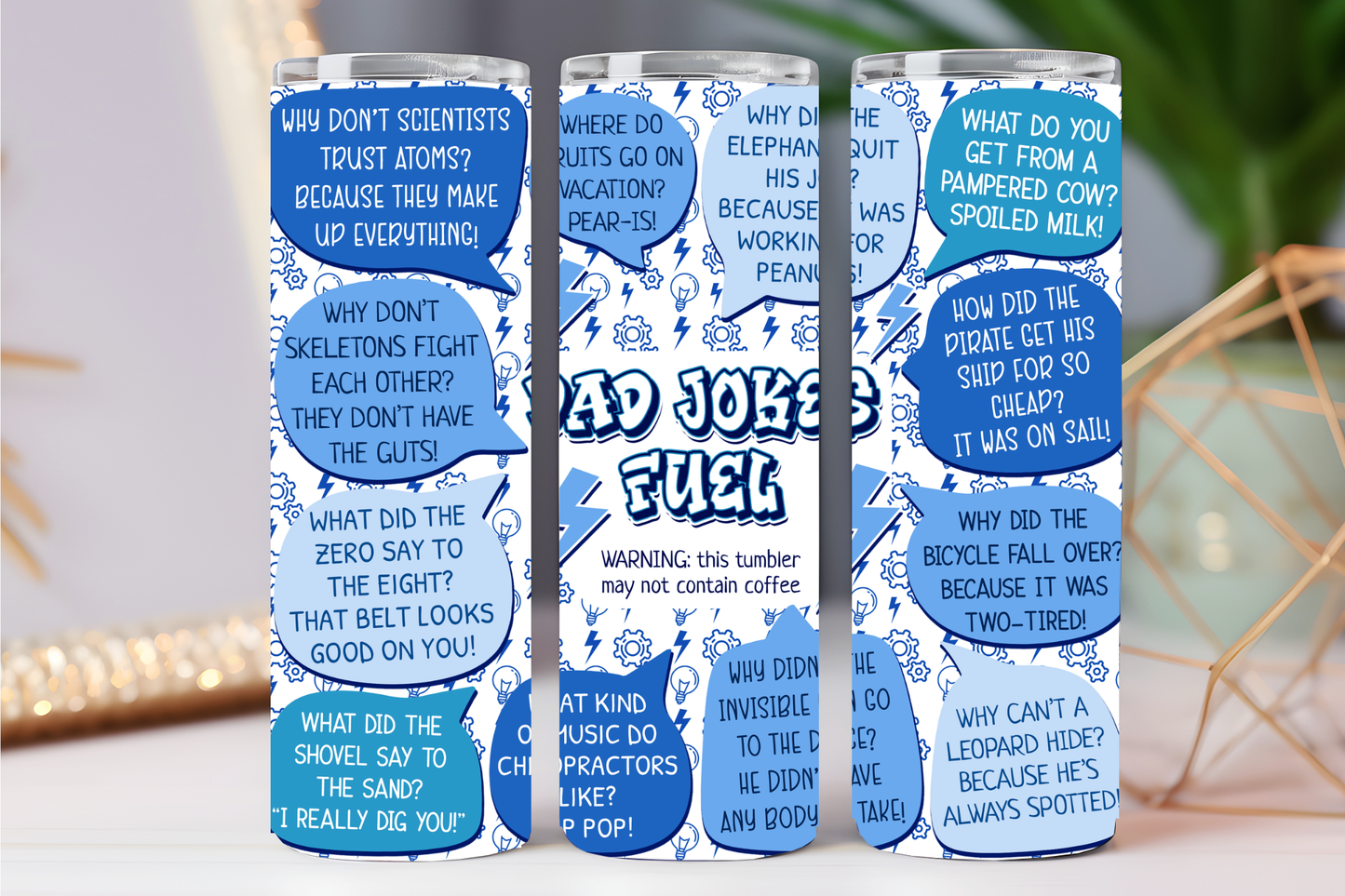 Dad jokes 20 oz tumbler