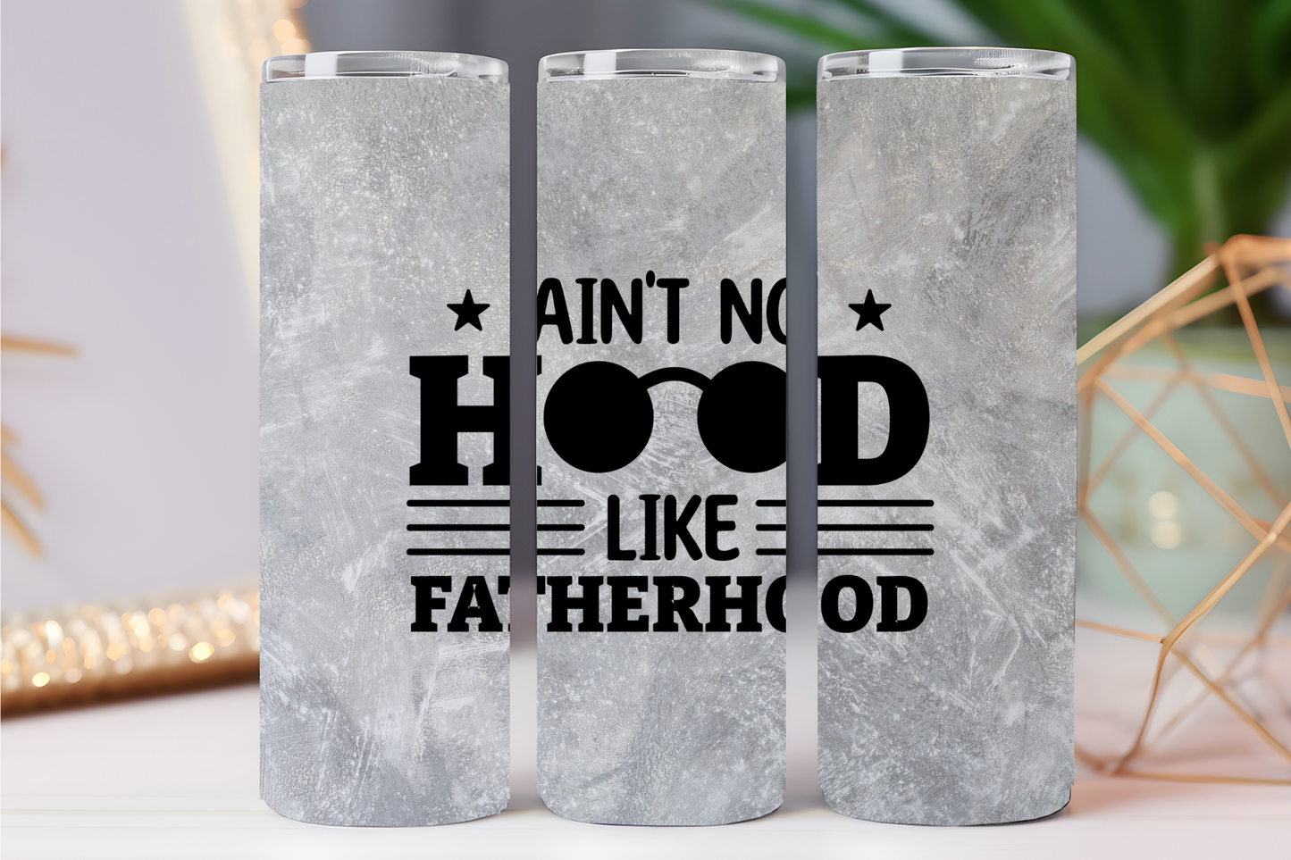 Aint No Hood 20 oz tumbler
