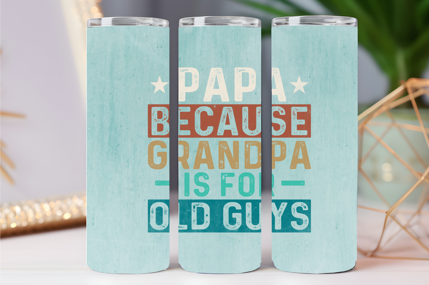 Papa 20 oz tumbler