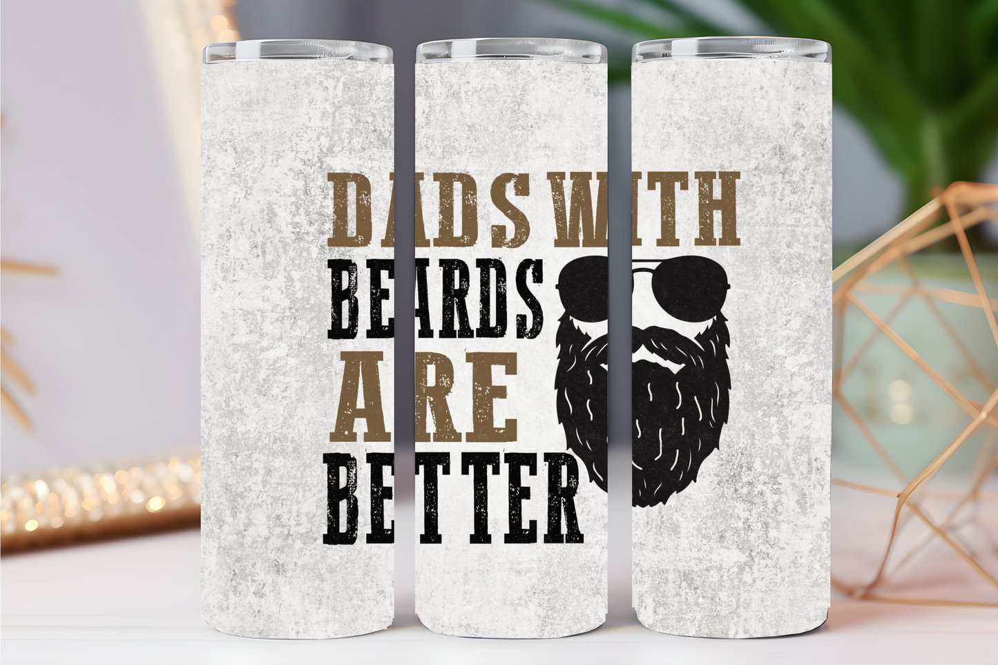Dads with Beards 20 oz tumbler