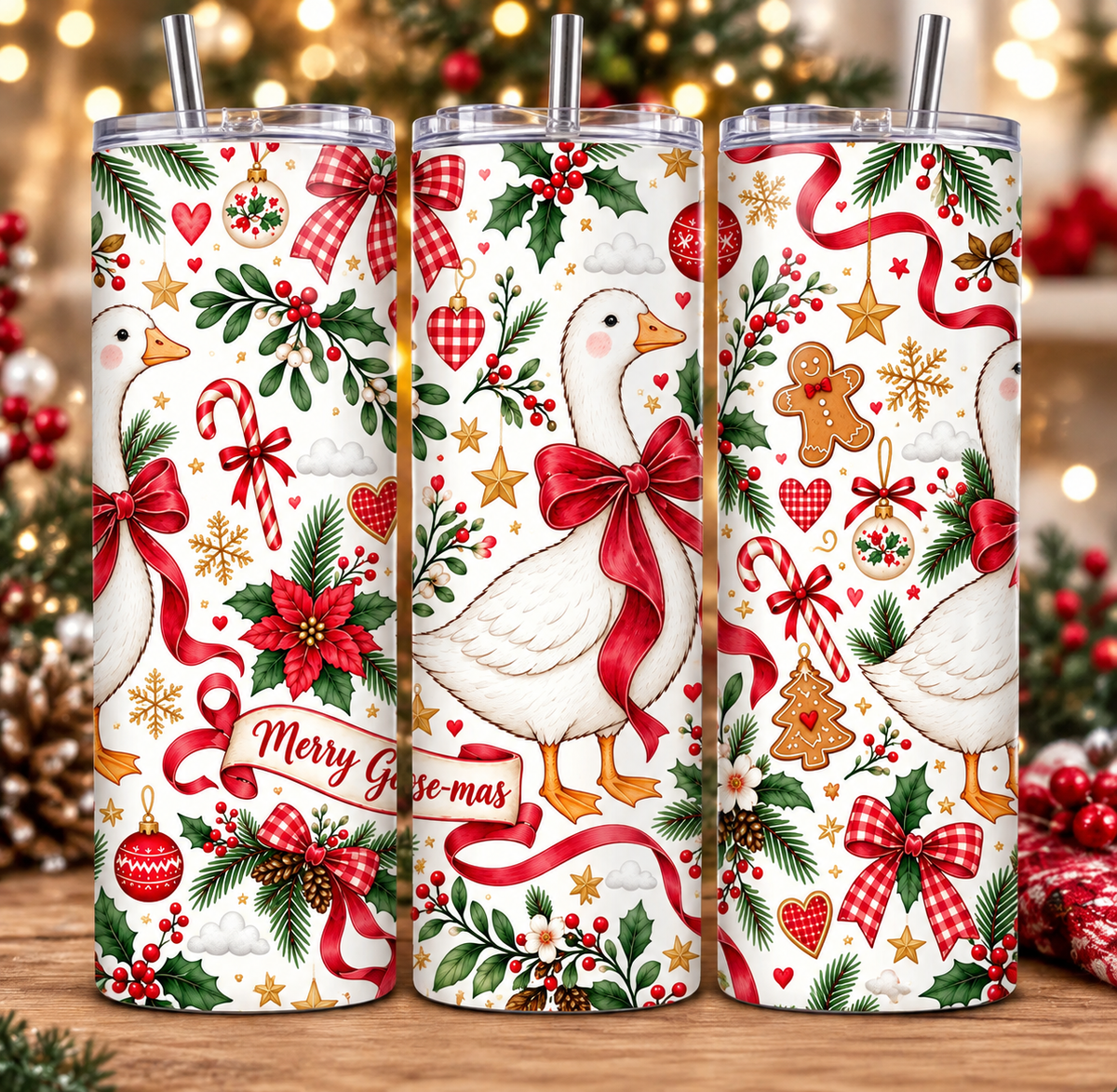 Merry Goose-Mas Tumbler