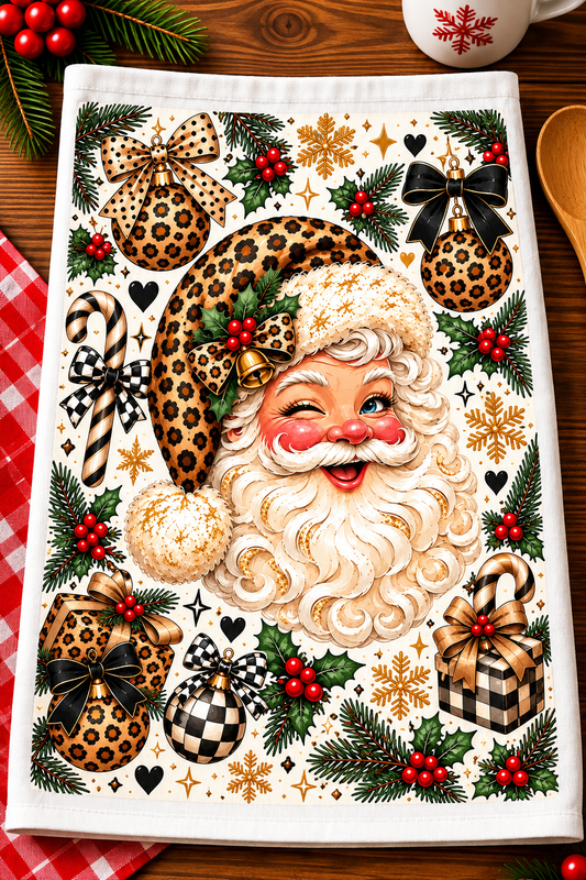 The Cutest Santa Hand Towel