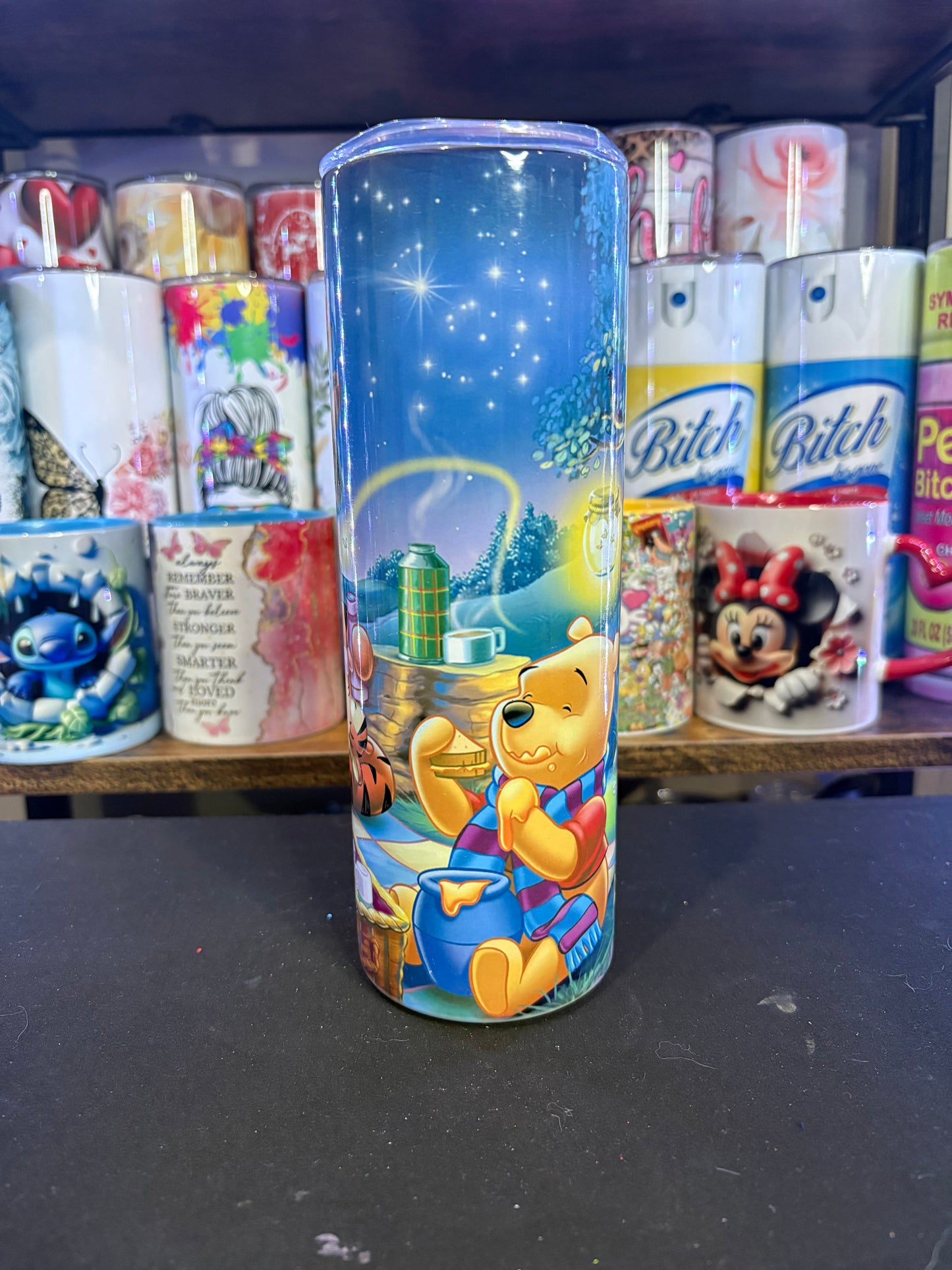 Winnie in the night 20 oz tumbler
