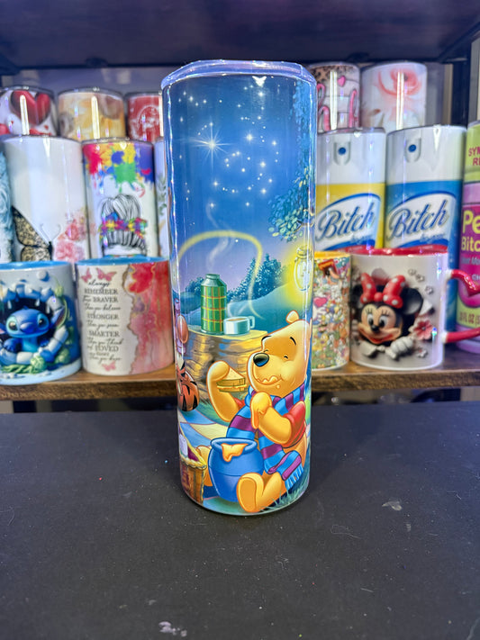 Winnie in the night 20 oz tumbler
