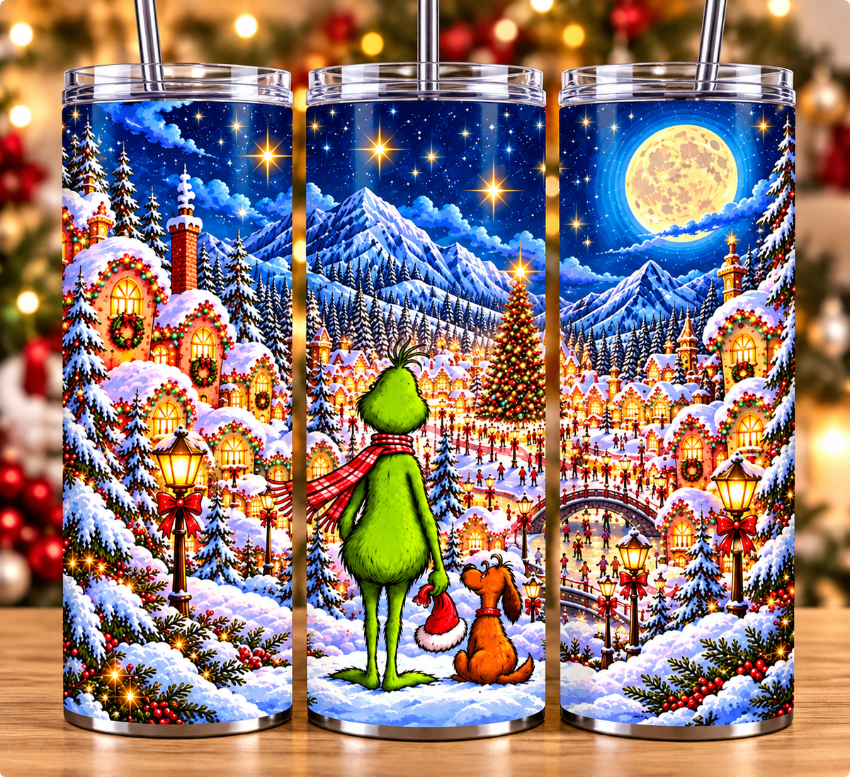 The Green Guy and Max Tumbler