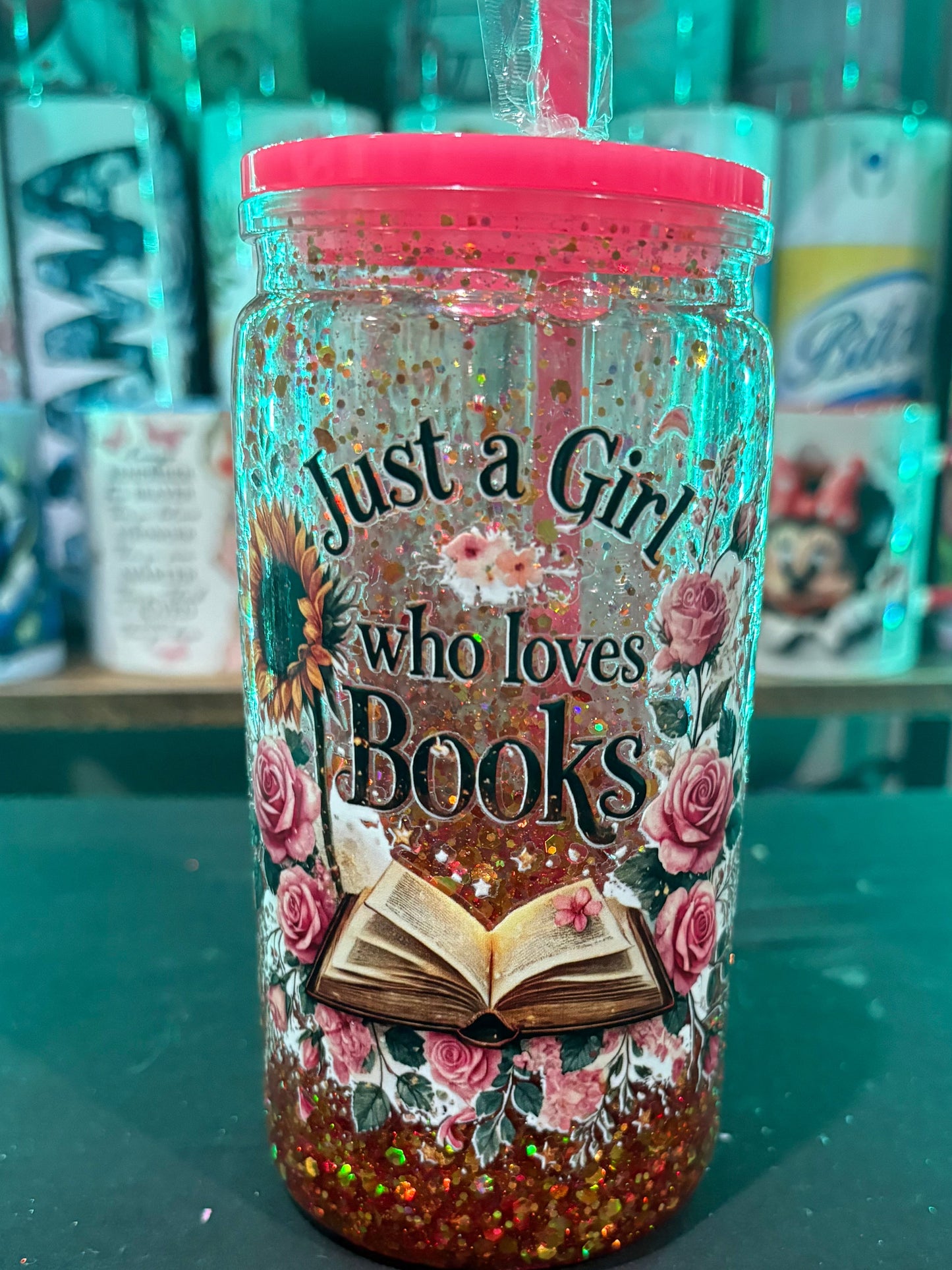 Snow globe tumblers