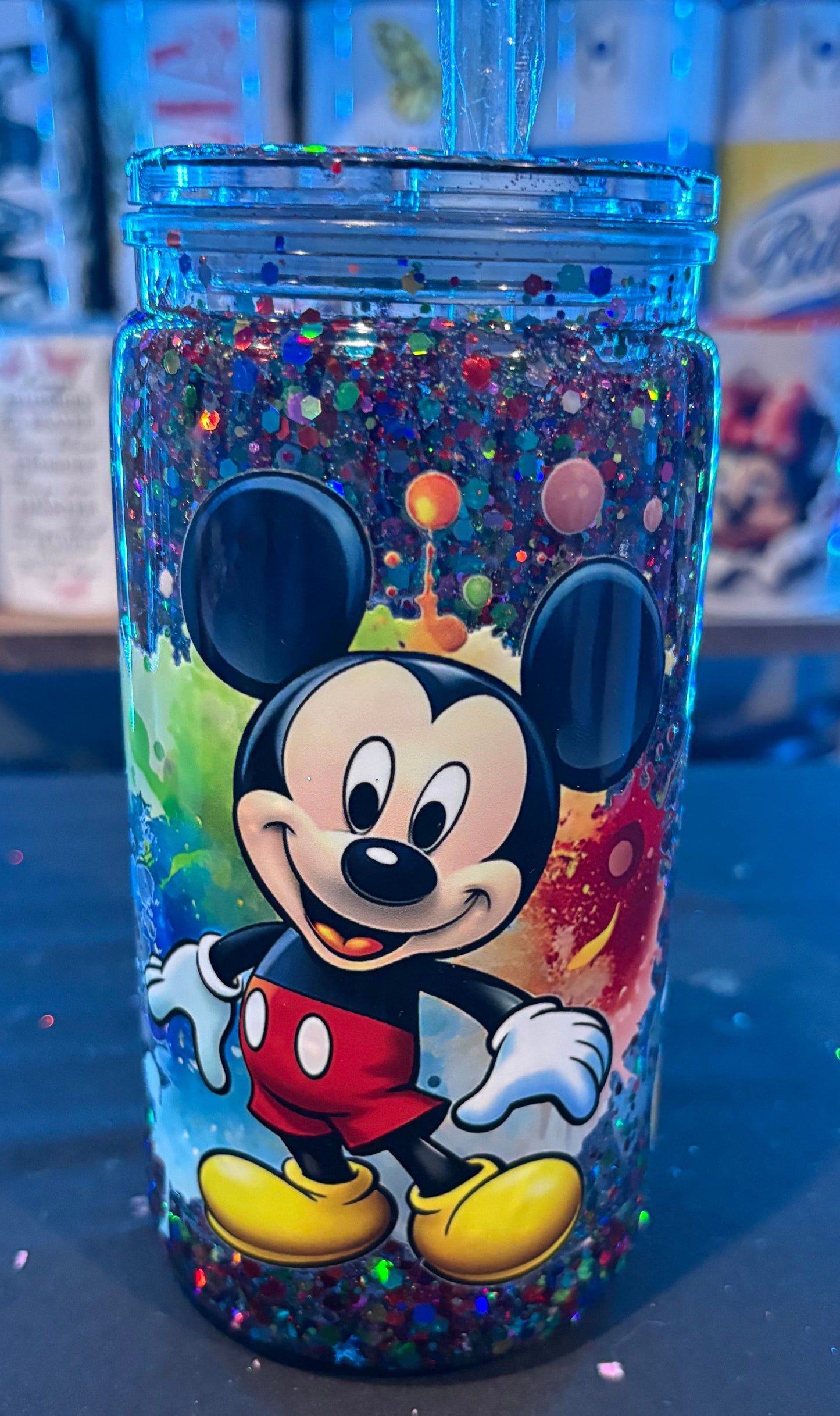 Snow globe tumblers