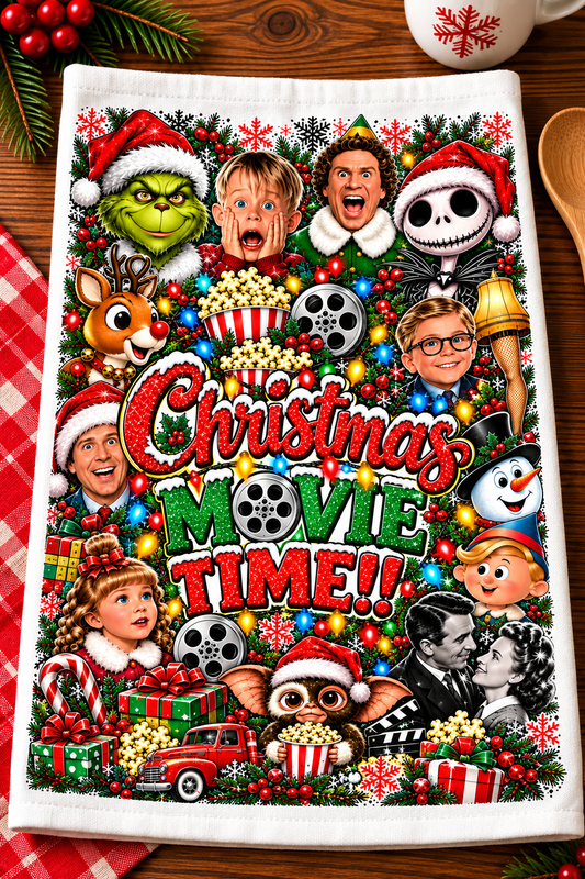 Christmas Movie Time Hand