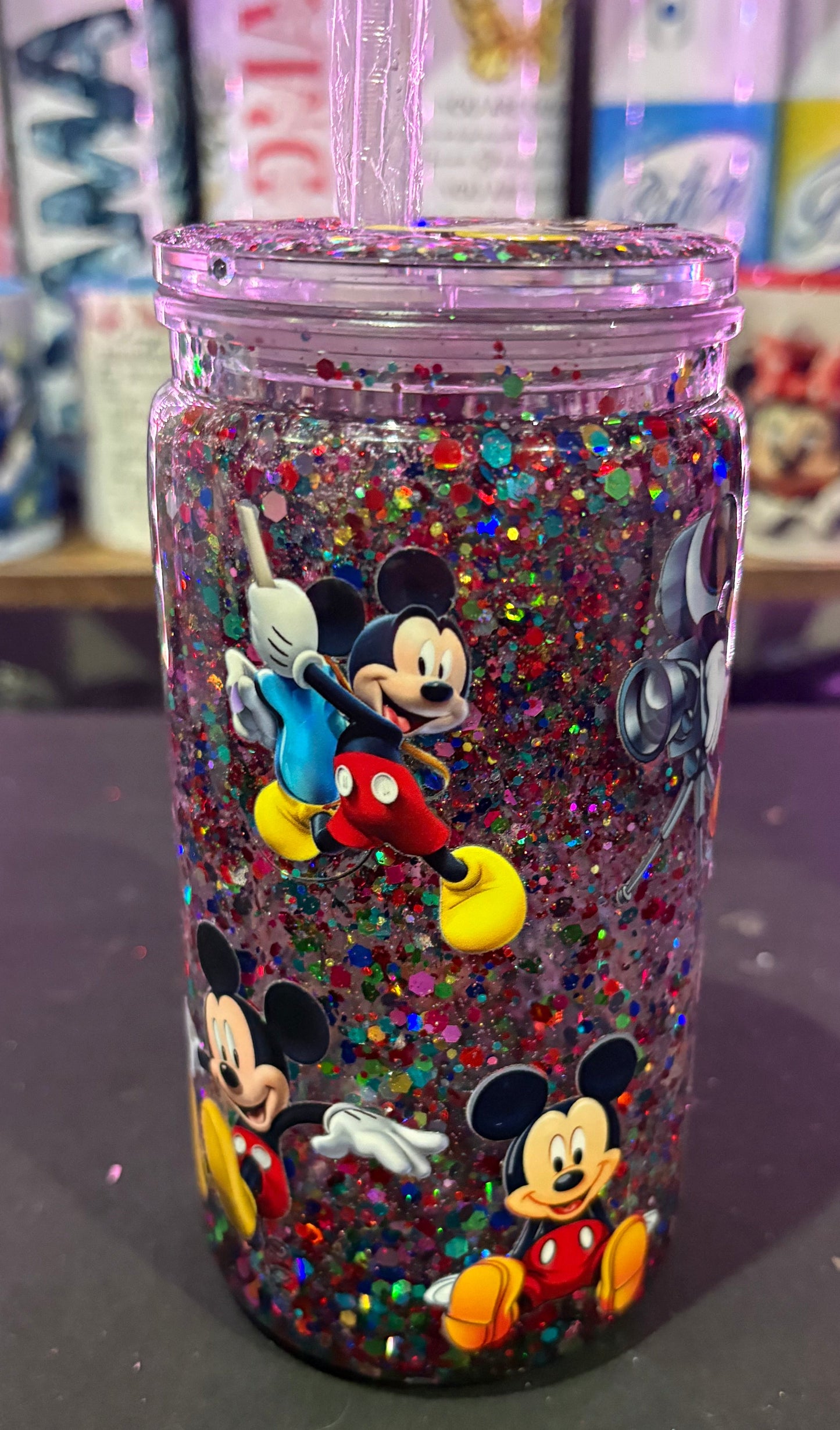 Snow globe tumblers