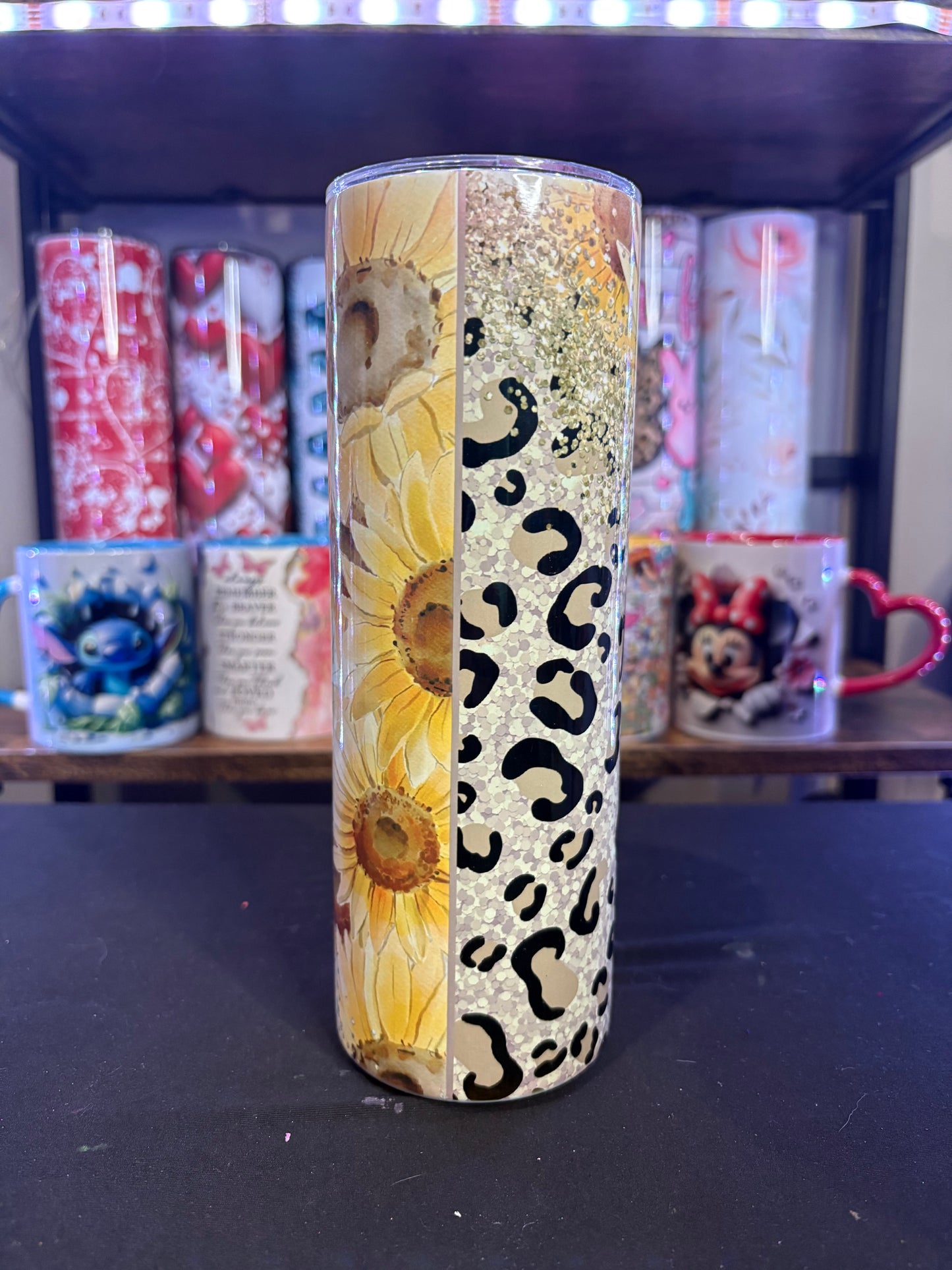 Sunflower Sass 20 oz tumbler