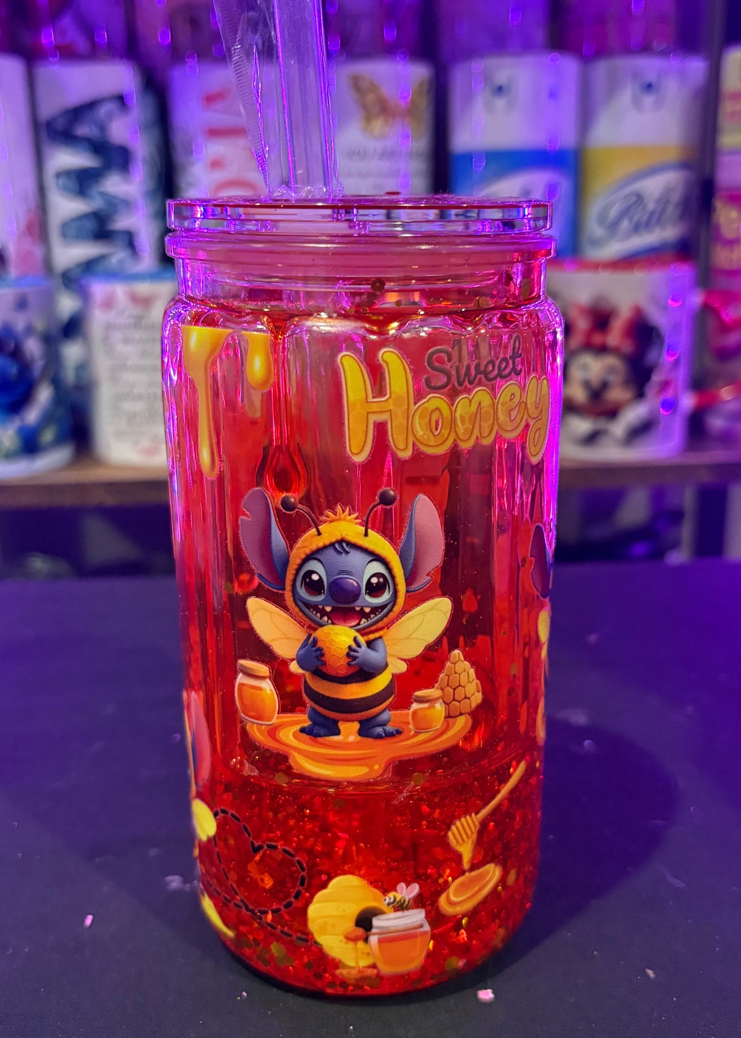 Snow globe tumblers