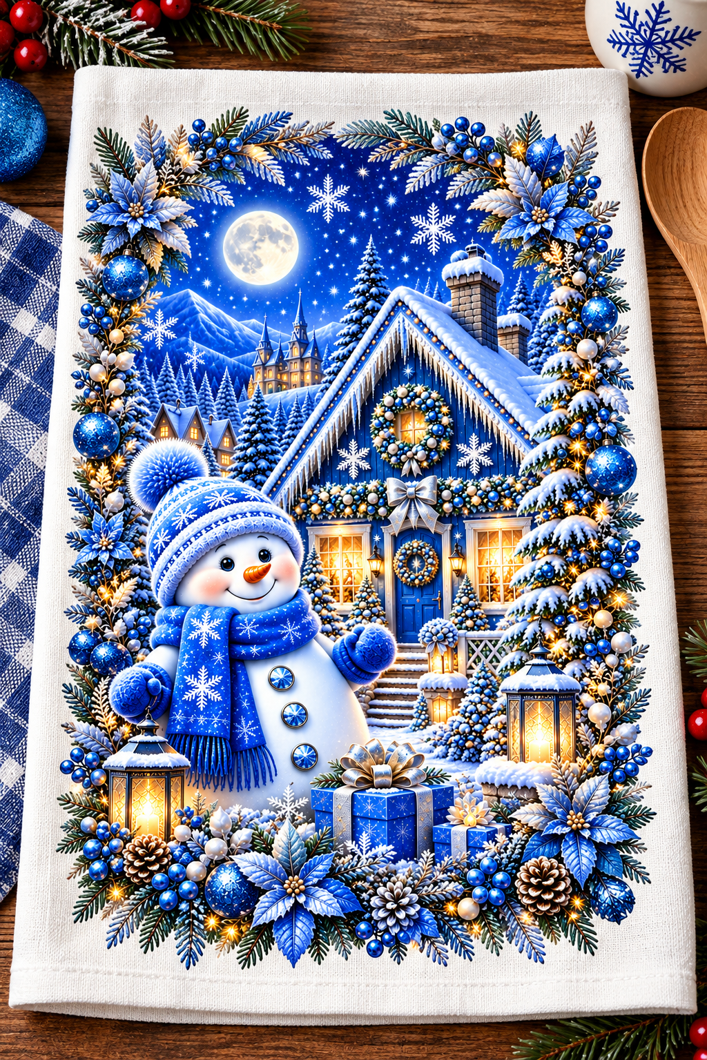 Frosty Hand Towel