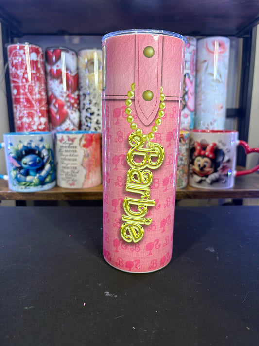 Barbie 20 oz tumbler