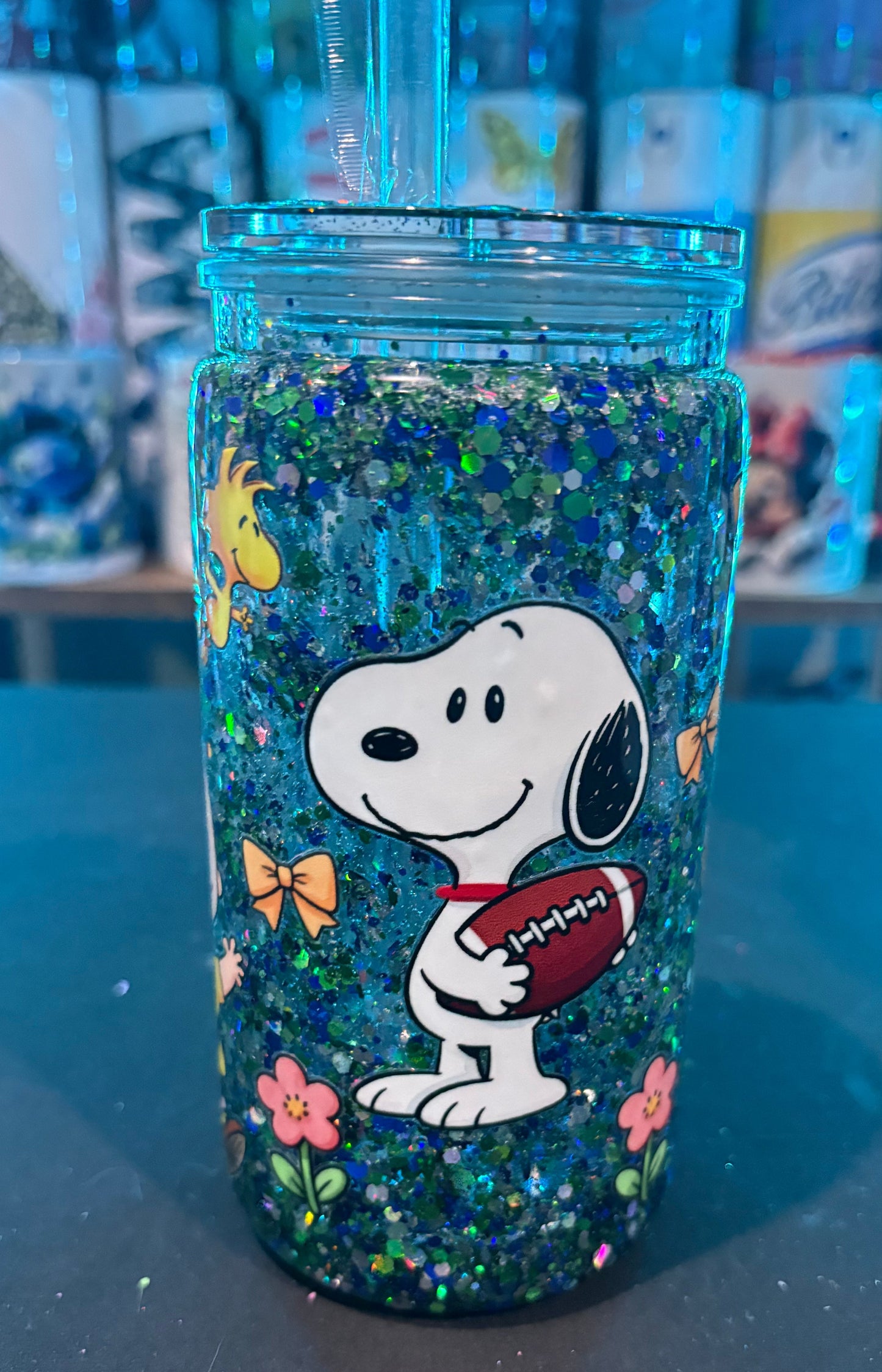 Snow globe tumblers
