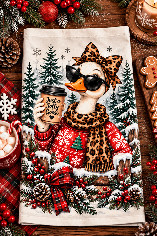 Boujieeee Duck Hand Towel