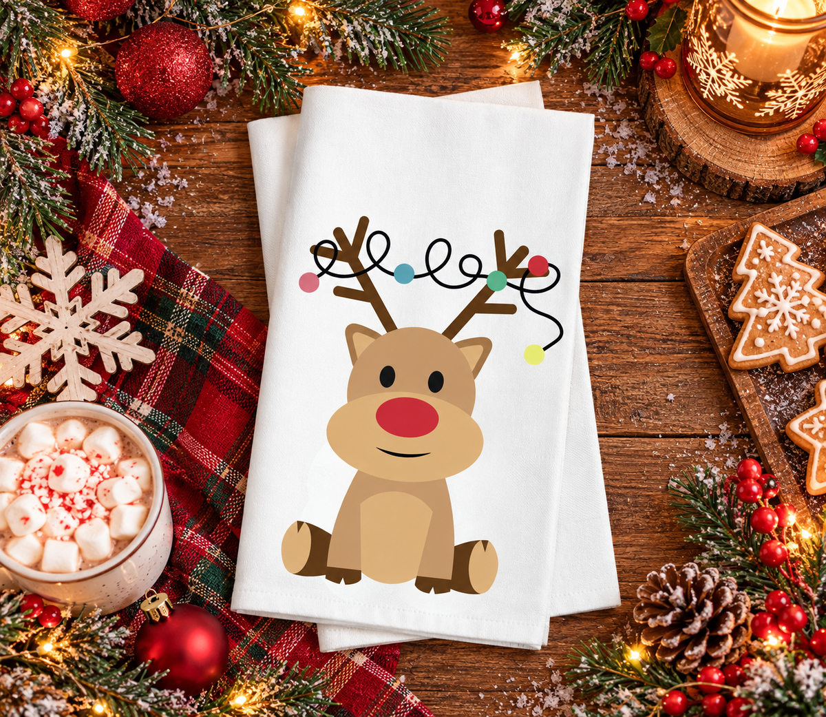 Rudolph Hand Towel