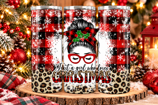 Just a Girl 20 Oz Tumbler