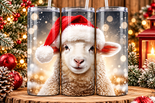 Christmas Sheep 20 Oz Tumbler