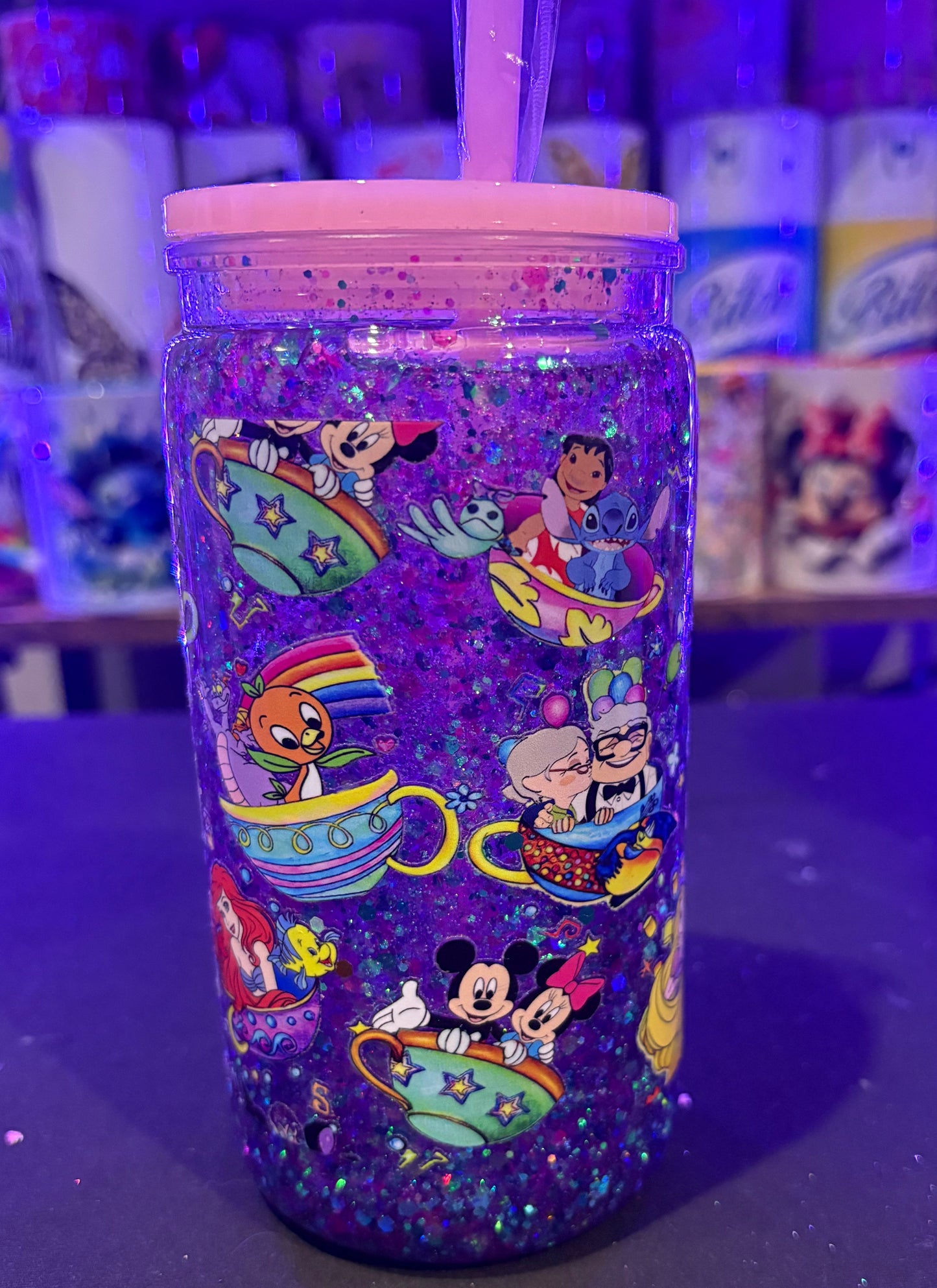 Snow globe tumblers
