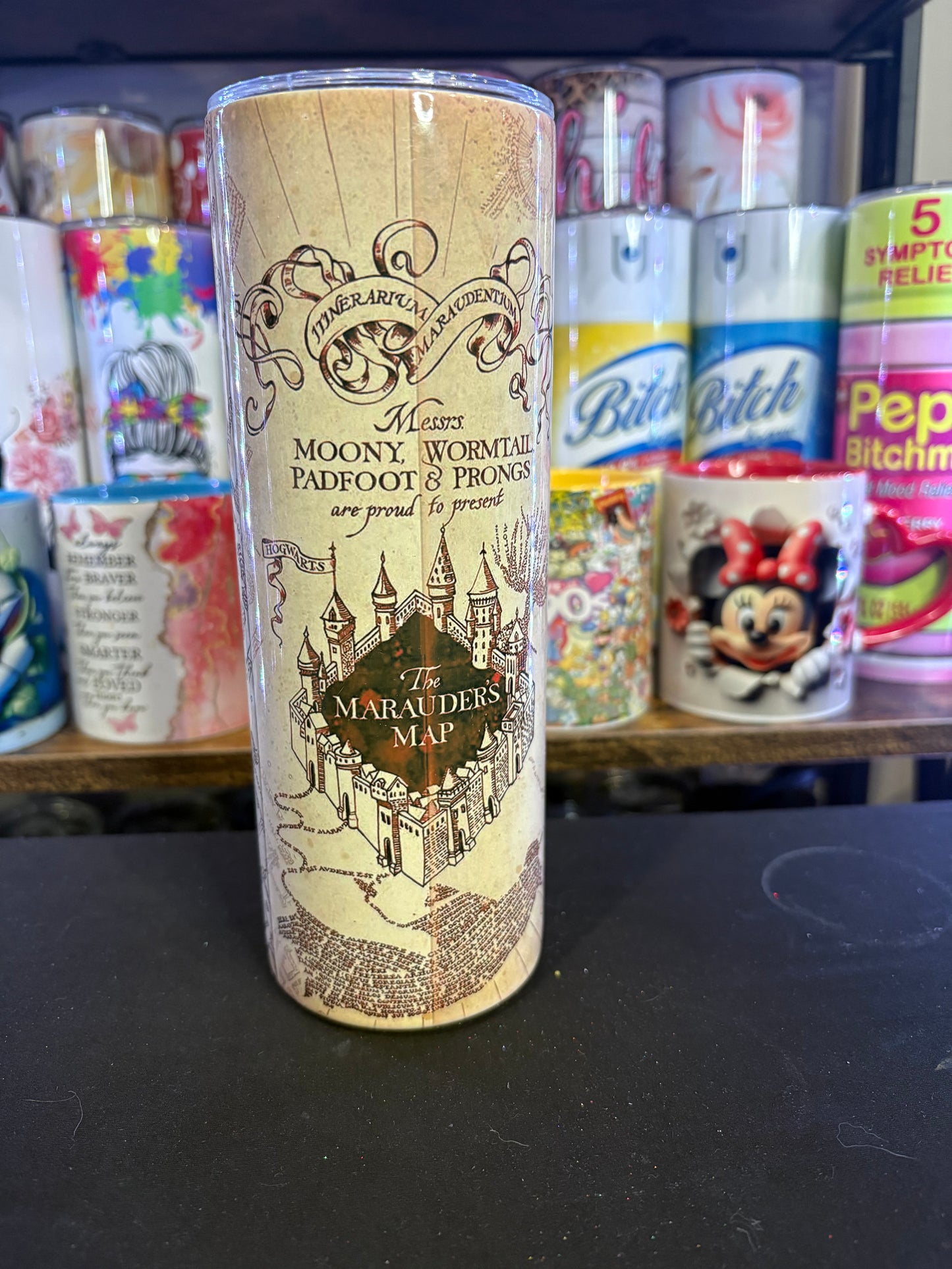 Marauders map Harry Potter 20 oz tumbler