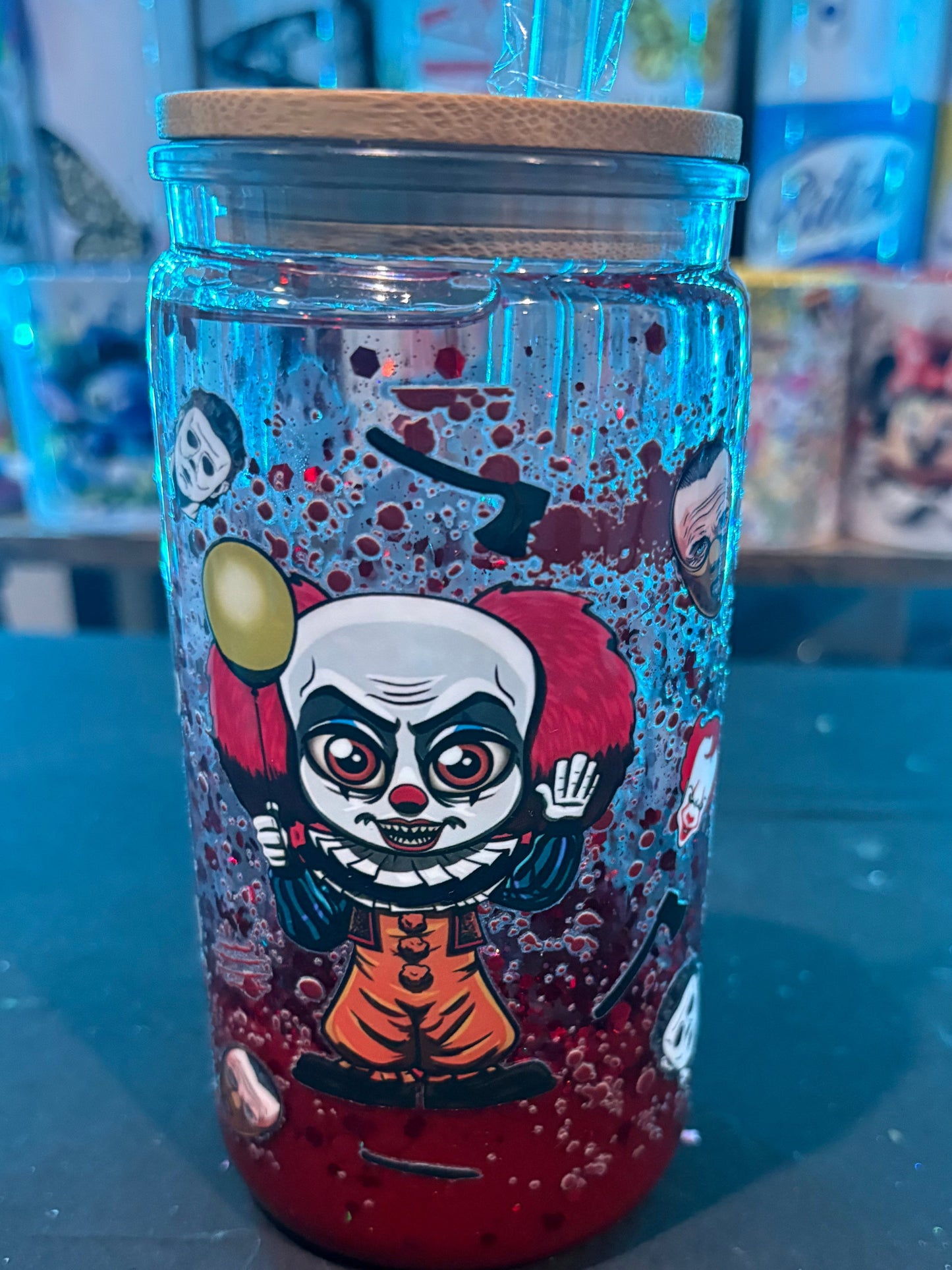 Snow globe tumblers