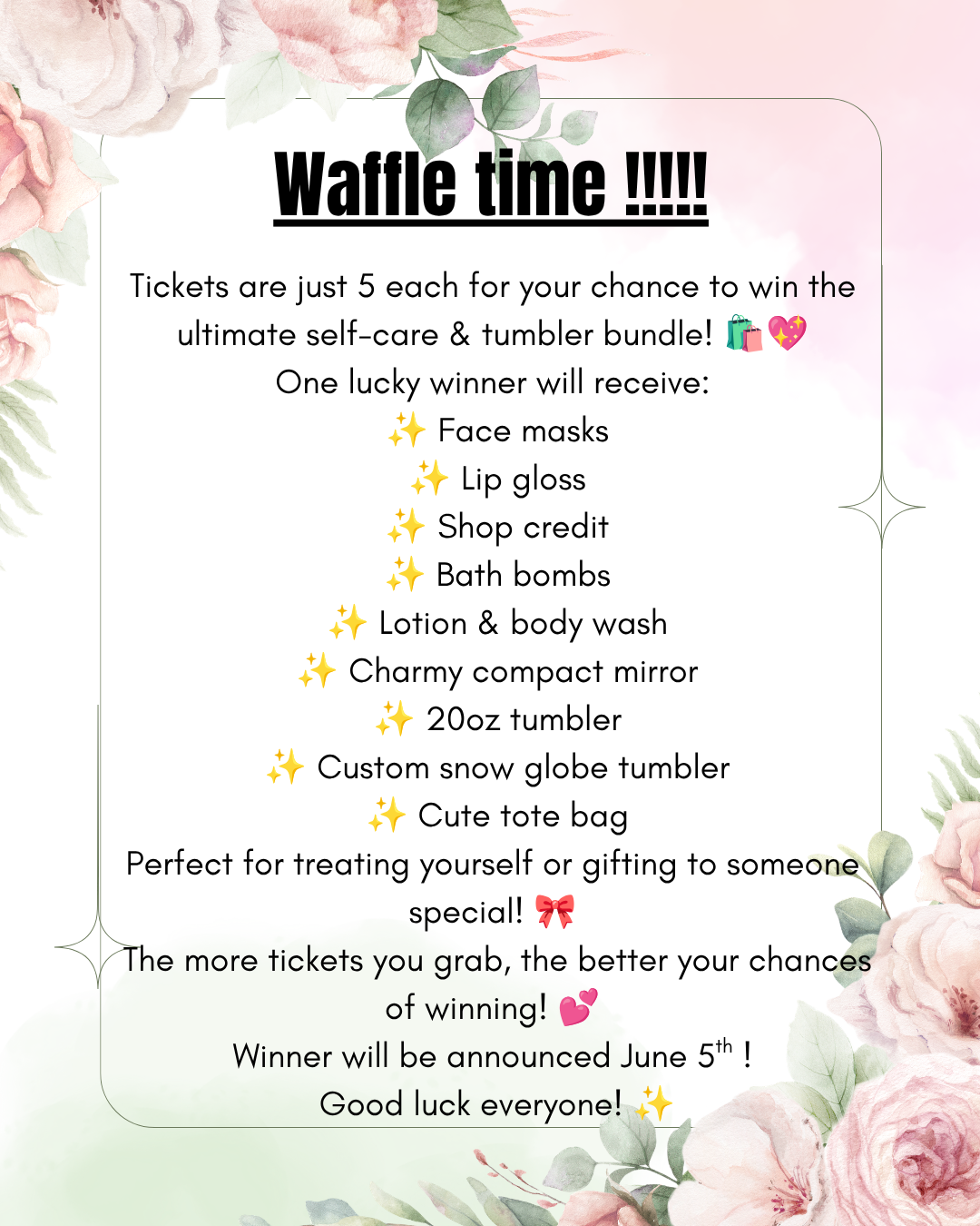 WAFFLE !!! 💙