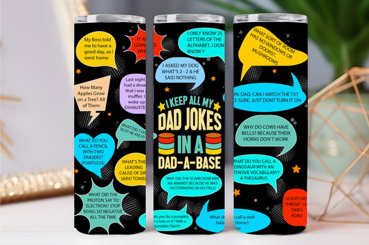 Dad jokes 2 20 oz tumbler