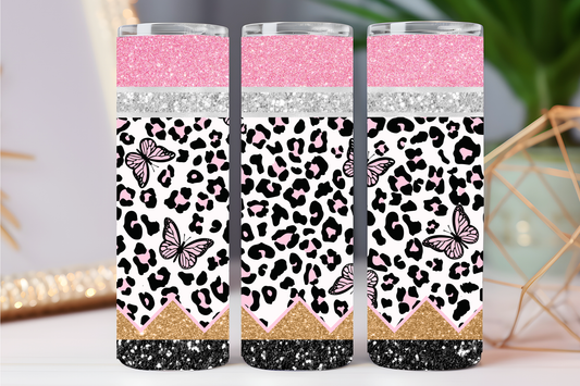 Cheetah teacher pencil 20 iz tumbler