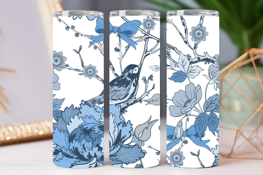 Beautiful blue jay 20 oz