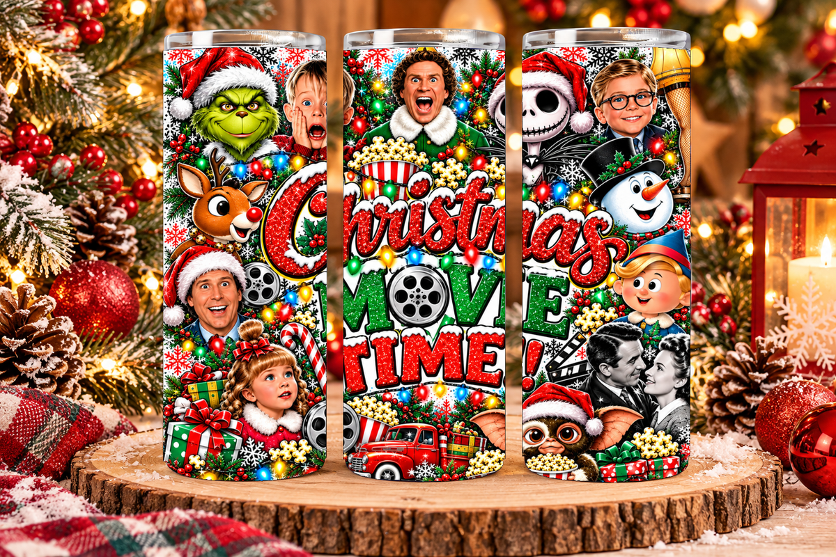 Fav Christmas Movies 20 Oz Tumbler