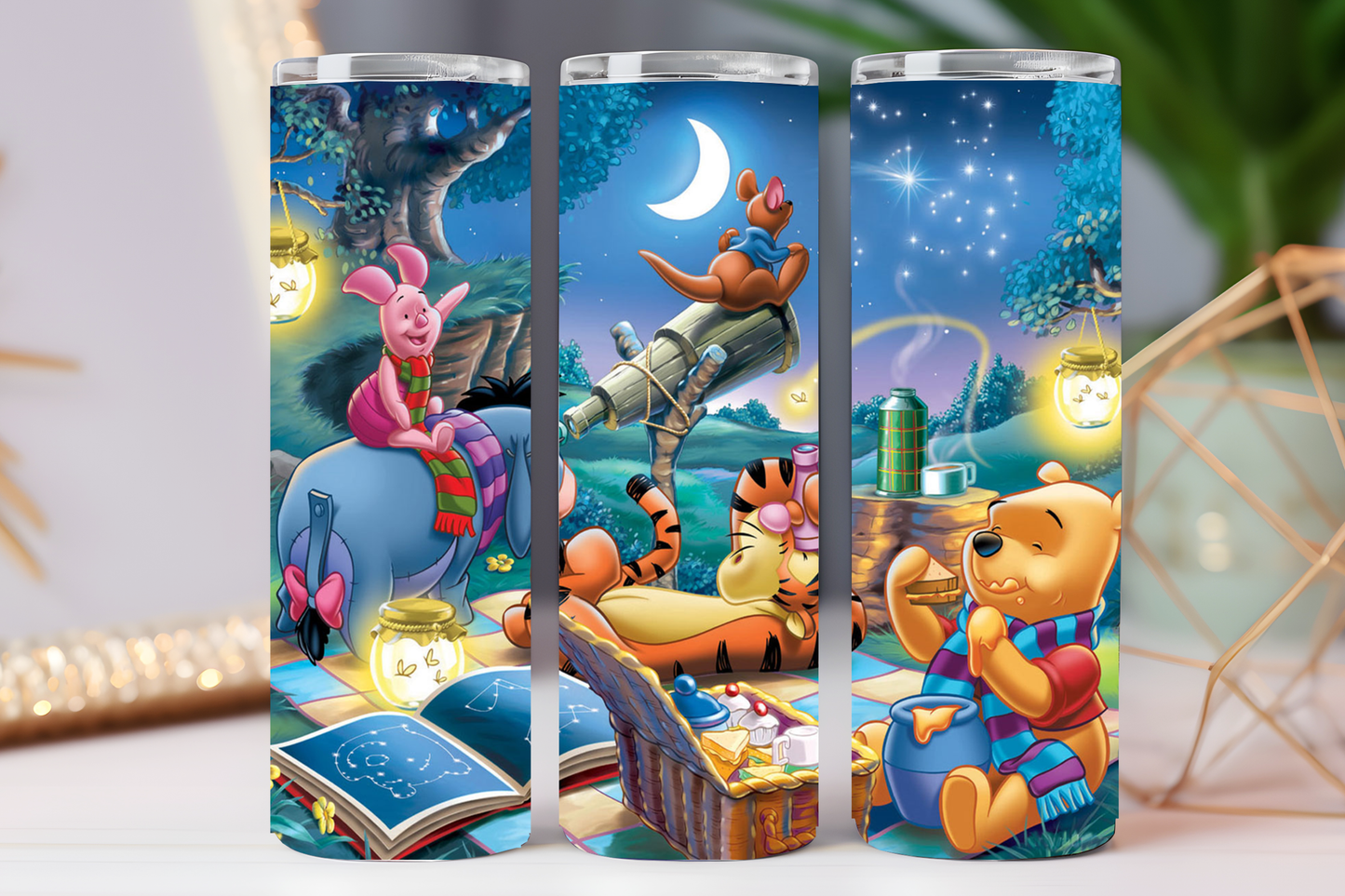 Winnie night sky 20 oz tumbler