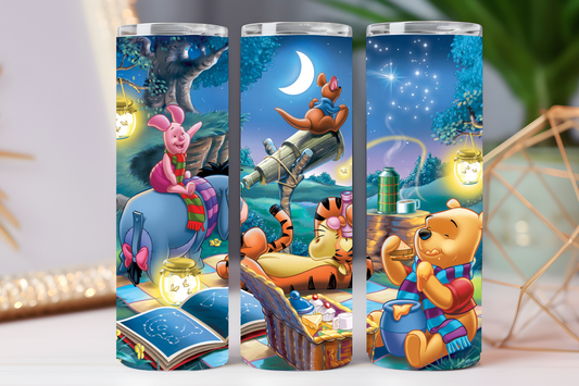 Winnie night sky 20 oz tumbler