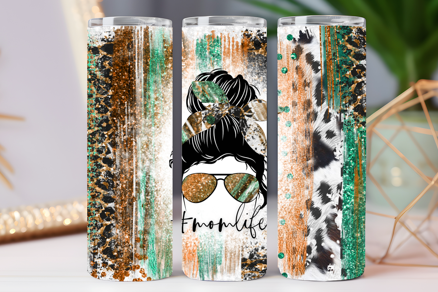 Mom life 20 oz tumbler