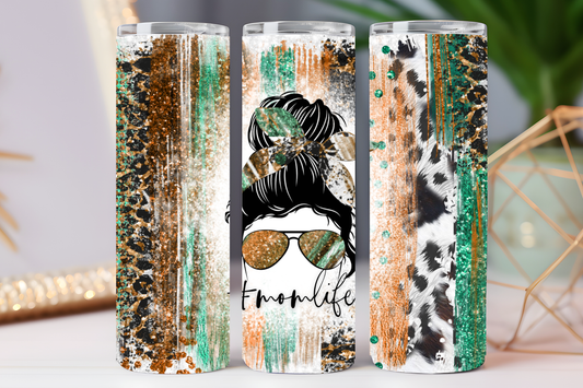 Mom life 20 oz tumbler