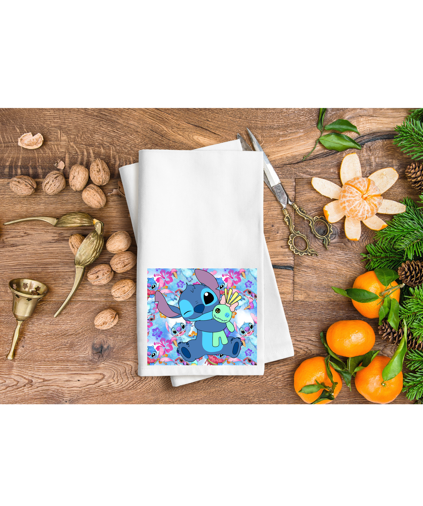 Stitch and scrump hand towels