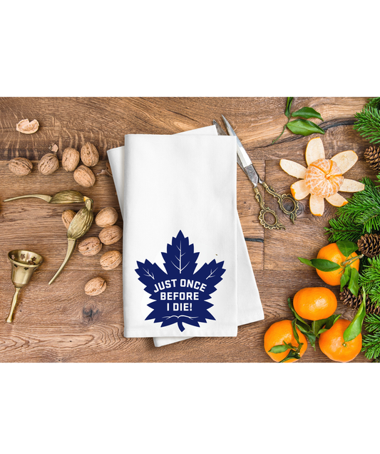 Just once before I die Hand towel