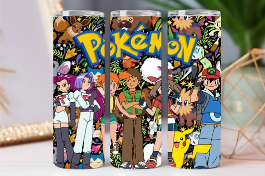 Pokemon 20 oz tumbler