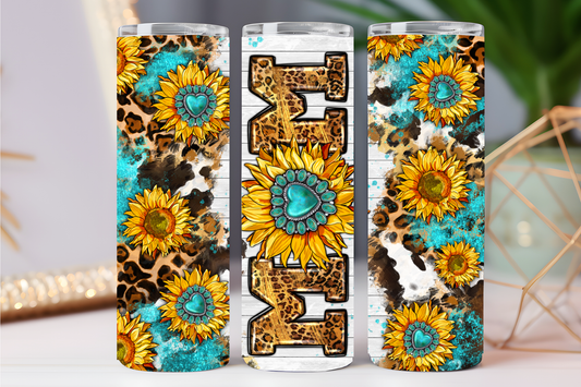 Western MOM 20 oz tumbler